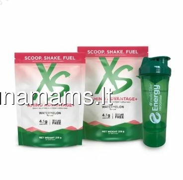 Gaukite NEMOKAMĄ „Energy Program“ plaktuvą įsigydami  XS™ Amino Advantage rūgščių papildą
