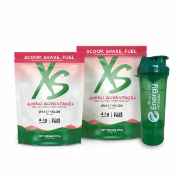 Gaukite NEMOKAMĄ „Energy Program“ plaktuvą įsigydami  XS™ Amino Advantage rūgščių papildą