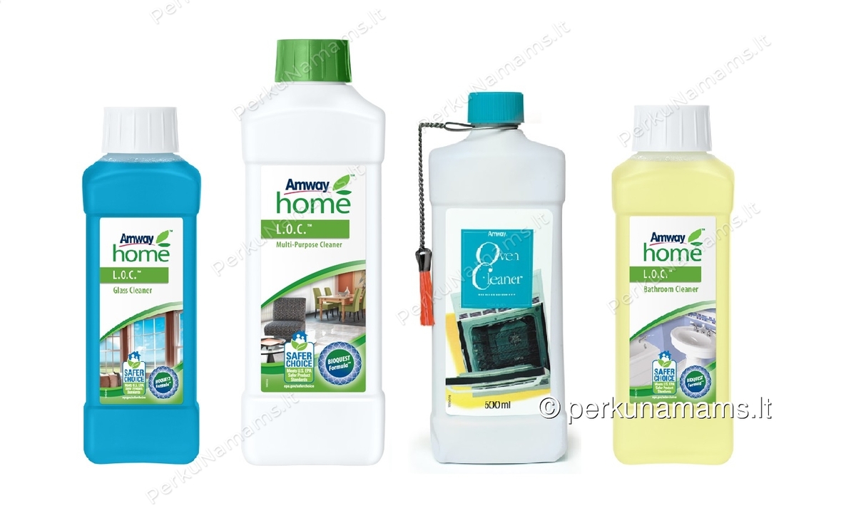 AMWAY HOME valymo priemonės