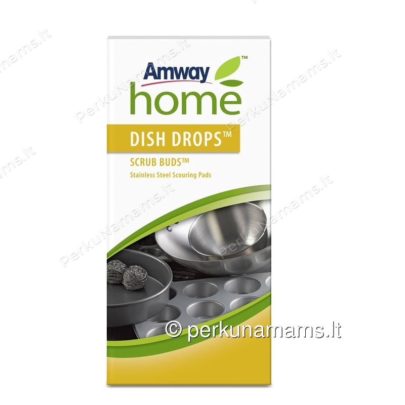 DISH DROPS™ SCRUB BUDS™ Nerūdijančio plieno šveistukai (110490) DISH DROPS™ SCRUB BUDS™ Nerūdijančio plieno šveistukai (110490)