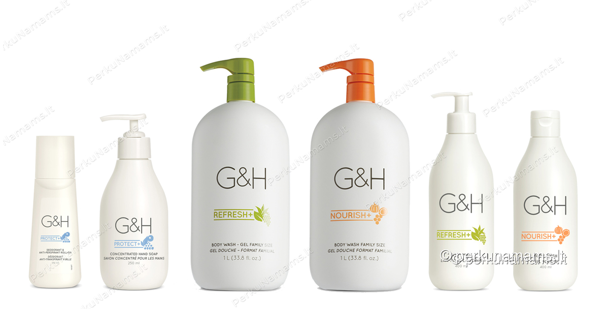 G&H™ kūno priežiūra G&H™ kūno priežiūra
