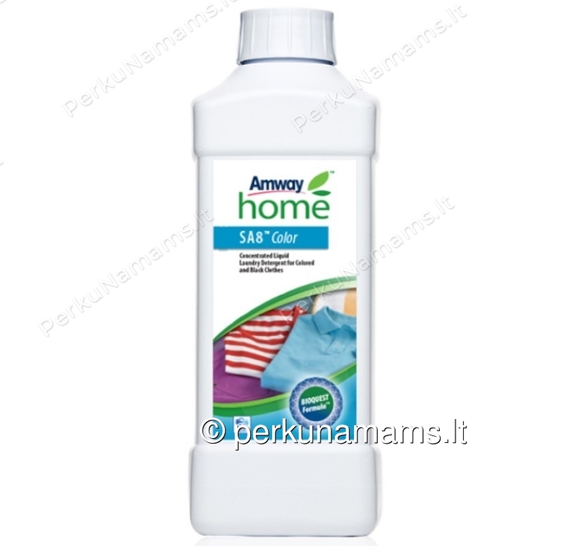 Koncentruota skysta skalbimo priemonė spalvotiems ir juodiems drabužiams „AMWAY HOME™“ „SA8™ Colour“ (124456) Koncentruota skysta skalbimo priemonė spalvotiems ir juodiems drabužiams „AMWAY HOME™“ „SA8™ Colour“ (124456)