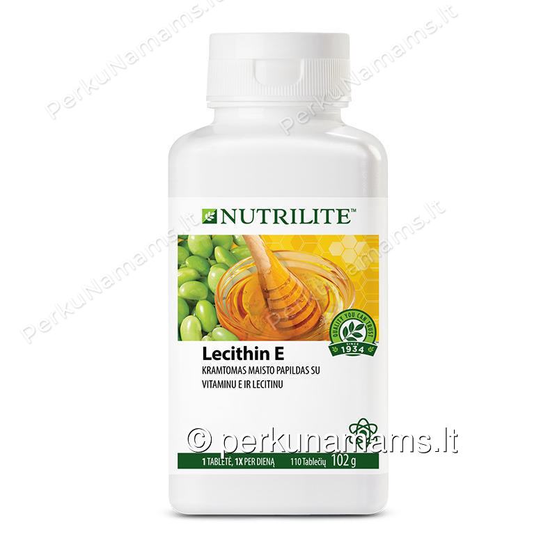 Kramtomosios tabletės NUTRILITE™ Lecitinas E (4042) Kramtomosios tabletės NUTRILITE™ Lecitinas E (4042)