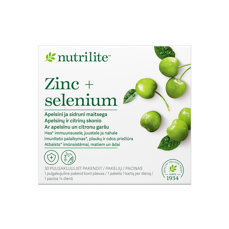  Nutrilite™ Cinkas ir selenas (126811)