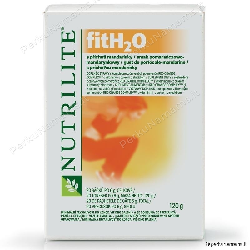 NUTRILITE FITH20™ Gėrimas su antioksidantais - mandarinų skonis (20 x 6 g) (103786) NUTRILITE FITH20™ Gėrimas su antioksidantais - mandarinų skonis (20 x 6 g) (103786)