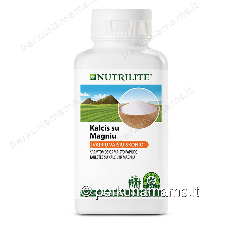 NUTRILITE™ Kalcis su magniu kramtomose tabletėse (5847) NUTRILITE™ Kalcis su magniu kramtomose tabletėse (5847)
