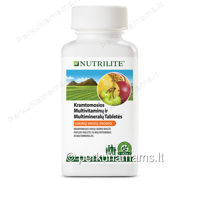 NUTRILITE™ Multivitaminai kramtomose tabletėse (100930) NUTRILITE™ Multivitaminai kramtomose tabletėse (100930)