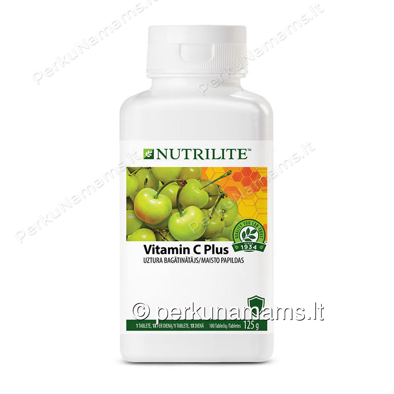 NUTRILITE™ Vitaminas C Plius (180 tablečių) (109743) NUTRILITE™ Vitaminas C Plius (180 tablečių) (109743)