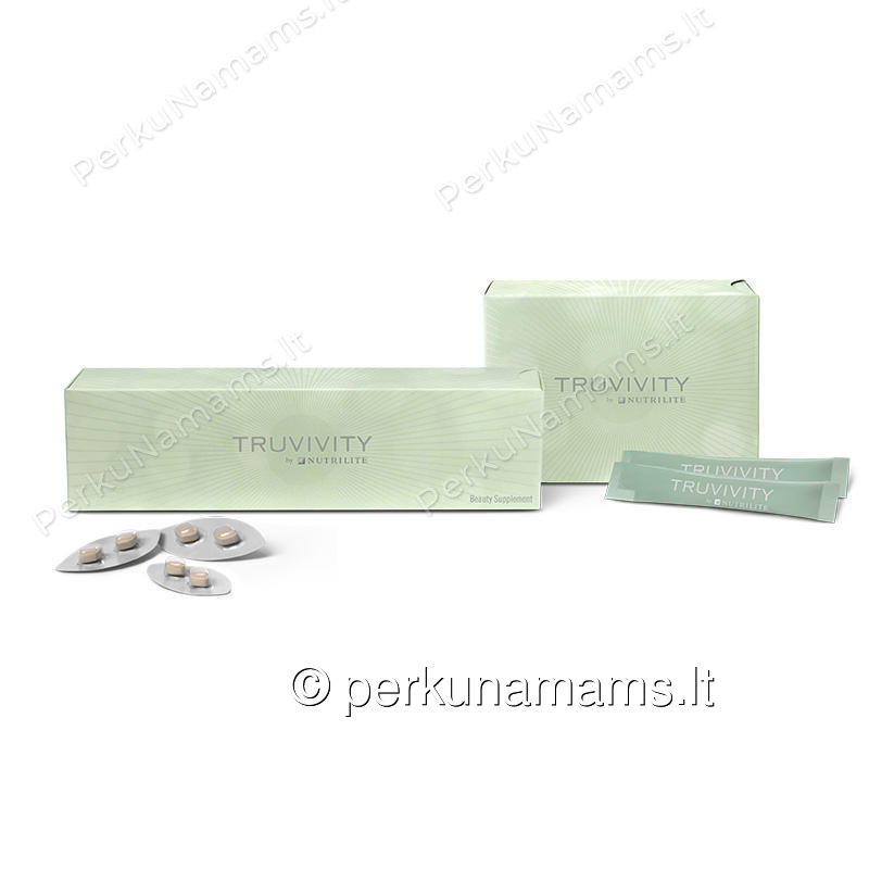 TRUVIVITY BY NUTRILITE™ GROŽIO MILTELIŲ GĖRIMAS ir GROŽIO PAPILDO rinkinys (271916) TRUVIVITY BY NUTRILITE™ GROŽIO MILTELIŲ GĖRIMAS ir GROŽIO PAPILDO rinkinys (271916)