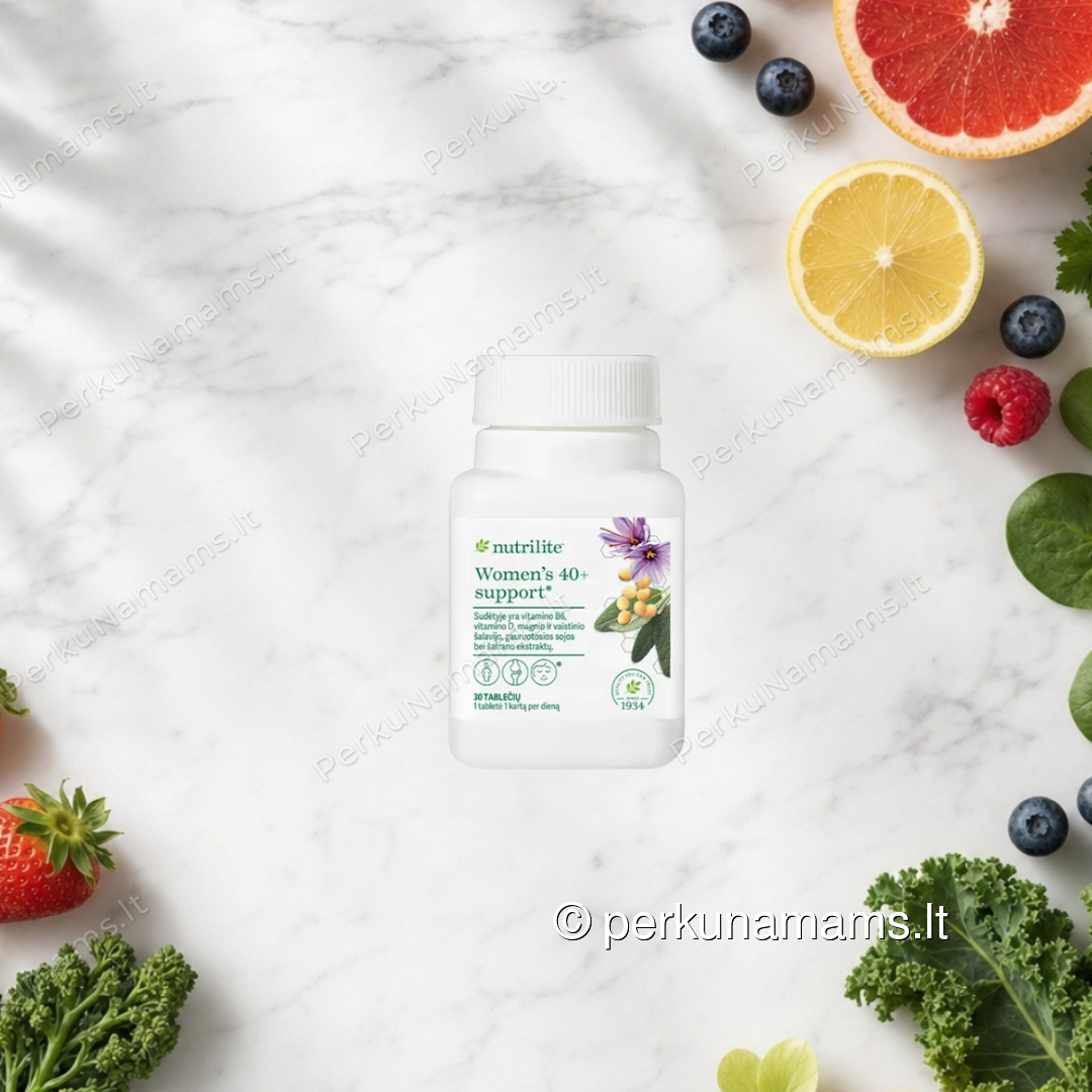 Mano istorija apie menopauzę ir Nutrilite™ Women’s 40+ support