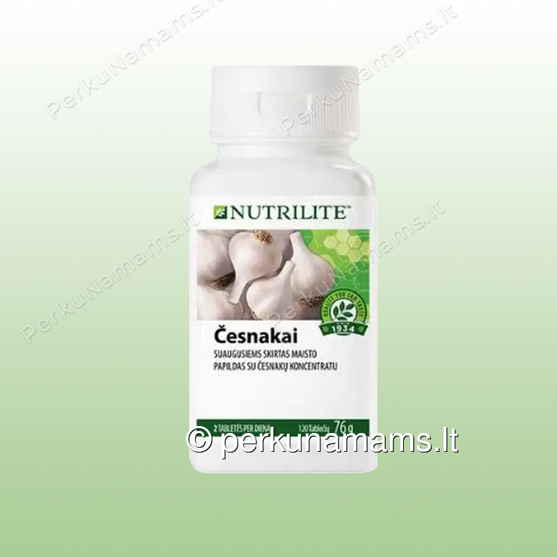Nutrilite™ Česnakai. Kodėl verta juos rinktis