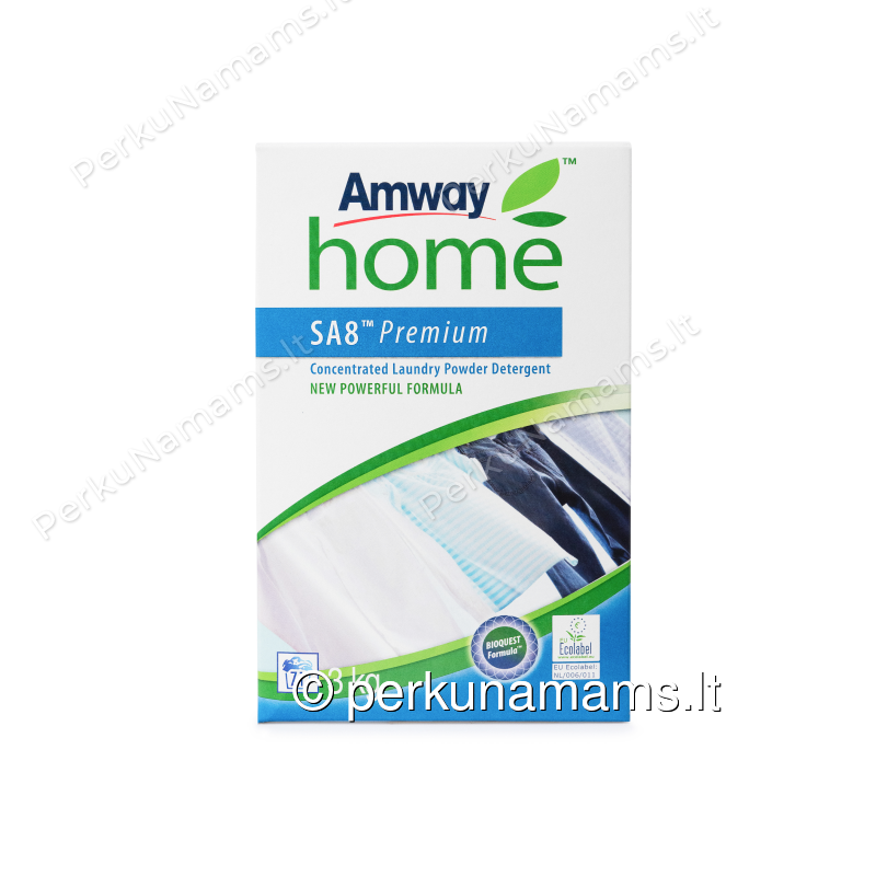 AMWAY SA8 skalbimo milteliai. Kaip jie pakeitė mūsų šeimos kasdienybę
